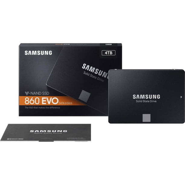 Samsung 860 EVO 4TB SSD 2台セット Samsung 4TB 860 EVO SATA III 2.5