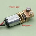 thumbnail image 5 of RHEA- Dc 5V - 6V 14Rpm Right Angle N20 Full Metal Worm Gear Motor For 3D Printing Pen, 5 of 6