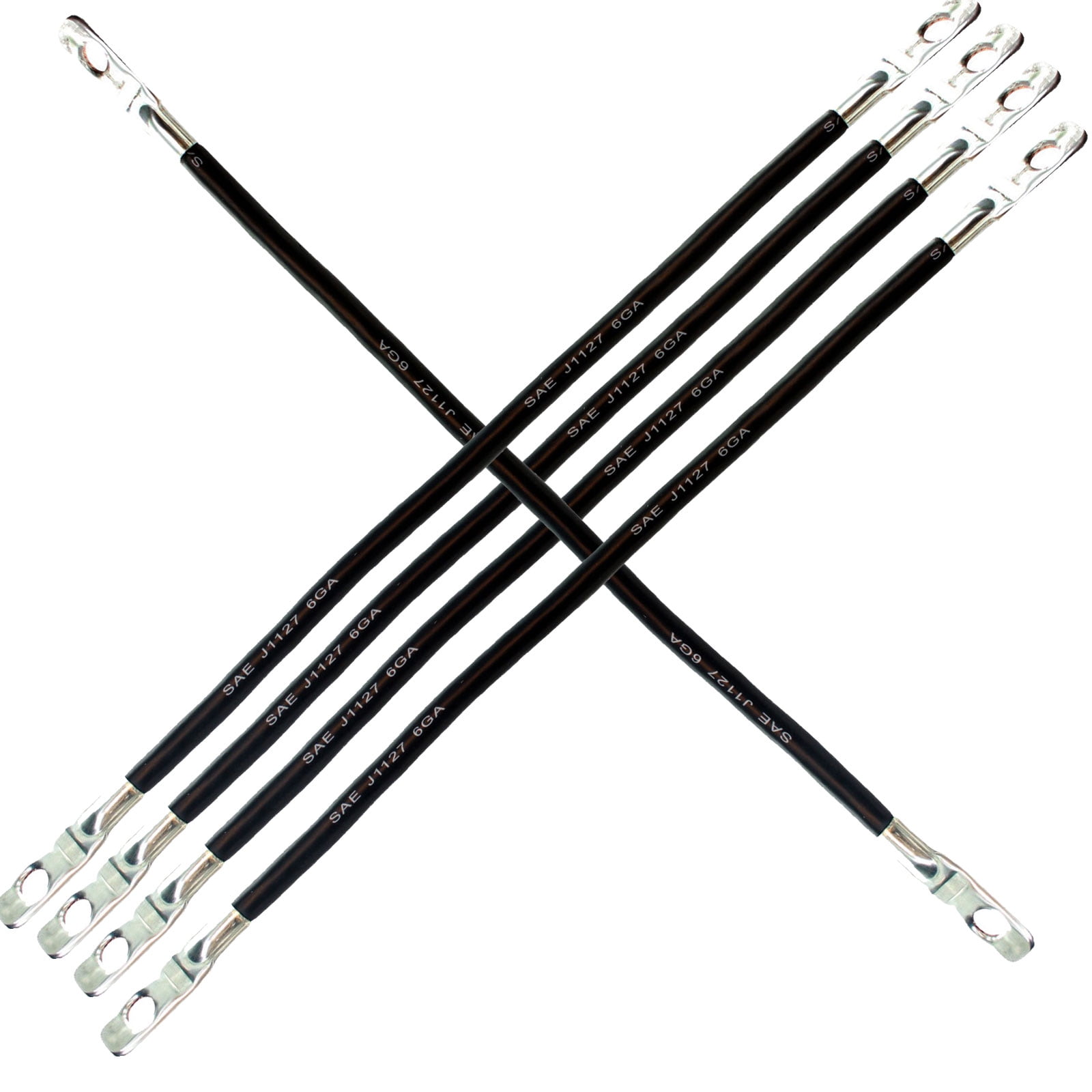 Club Car DS 36V Electric 81 6G AWG 5 12 Golf Cart Battery Cable Set