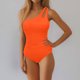 thumbnail image 4 of Trajes de baño para mujer, Trajes de baño para mujer, Traje de baño de hombros para mujer, Traje de baño de cintura alta para mujer, Traje de baño de nailon para mujer, 4 of 5