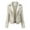 Beige, variant on Babysbule Womens Coats Women's Slim Leather Stand Collar Zip Motorcycle Suit Belt Coat Jacket Tops