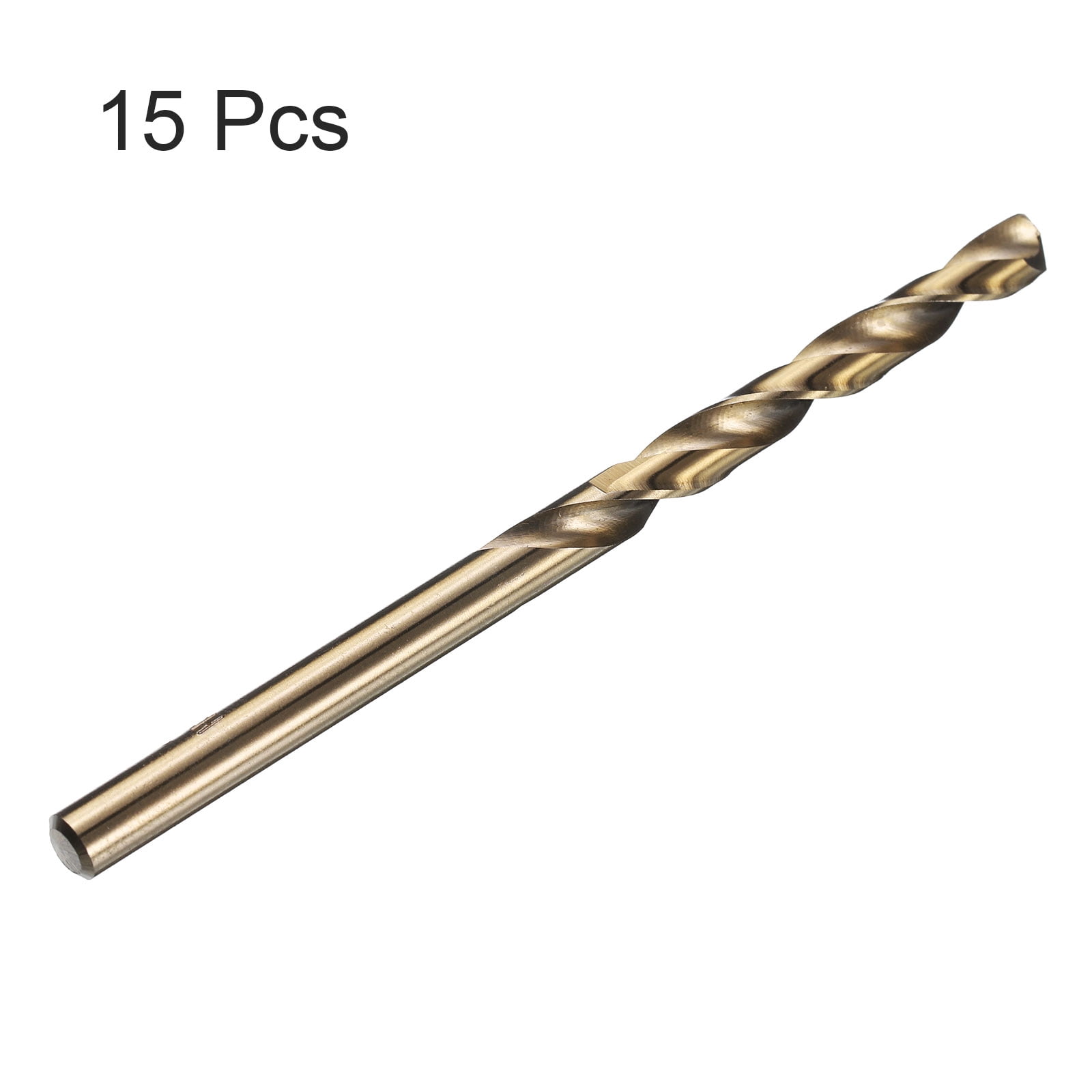 15pcs M35 Cobalt Drill Bit Set 4.6mm Cobalt High-Speed Steel