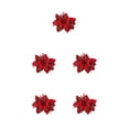 thumbnail image 3 of Injueey Ornamento de la casa de campo de la decoración de la simulación artificial de la flor de la Navidad Type2 NO2, 3 of 6
