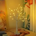 thumbnail image 4 of D-GROEE Birch Tree Lamp Birch Tree Led Night Lamp Battery Powered Flexible Branches Design Bedside Lamp Desktop Decoration Centerpiece Table Decoration, 4 of 8