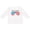 AA-White, variant on Inktastic Born in America Boys or Girls Long Sleeve Toddler T-Shirt