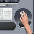thumbnail image 5 of Ergonomic Mouse Pad Wrist Support Comfortable Mouse Pad Wrist Support Wrist Pain Relief Gel Mouse Pad Rubber Base Mouse Pad Suitable For Notebook, 5 of 5