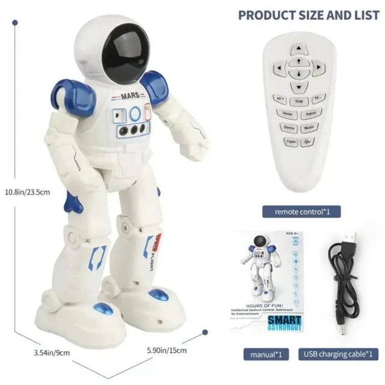 Smart Astronaut Space Robot With Remote Control And Gesture
