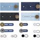 thumbnail image 1 of Botones extensores de cintura de silicona de 14 piezas para pantalones, botones de jeans, extensores de cuello elásticos para jeans, pantalones, faldas, camisetas para mujeres y hombres, 1 of 5