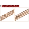 thumbnail image 4 of Uxcell 5pcs Rodillo de Madera para Arcilla 4" Rodillos de Patrones para Hornear Masa y Masa para Jugar, 4 of 6