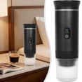 thumbnail image 2 of Food Blender Processor Portable Coffee Maker Heating & Rechargeable with Display — Works with Ground Coffee Small & Large ; Travel & Camping Machine 20 Bar Extr Food Mixer Kitchen Blender Electric Fo, 2 of 9