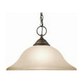 thumbnail image 2 of Woodbridge Lighting Anson 1 Light Steel & Glass Large Pendant in Satin Nickel, 2 of 2