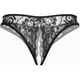 thumbnail image 3 of Zhuge Bragas Sexy para Mujer con Encaje Floral y Sin Entrepierna, Tejido Elástico, Diseño Atractivo y Cómodo para Momentos Especiales,Talle XL Negro, 3 of 5