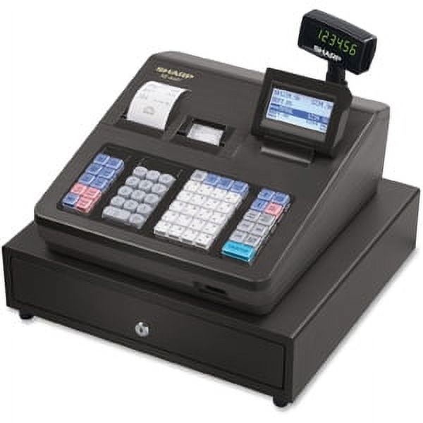 Sharp XE-A407 Business POS Machine, Thermal 99 Dept Cash Register Sharp XE-A407 Business POS Machine, Thermal 99 Dept Cash Register