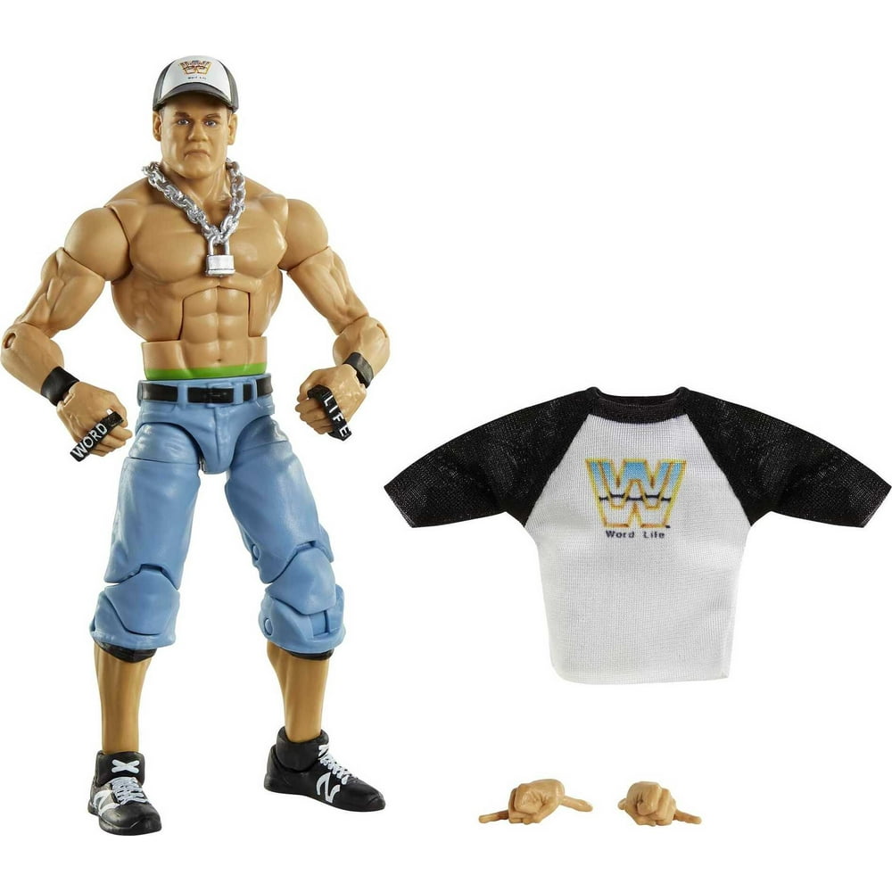 WWE Top Picks Elite John Cena Action Figure with Themed Accessories