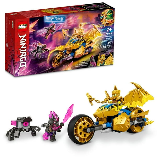 Set LEGO Ninjago Moto del Dragón Dorado de Jay Bodega Aurrera en