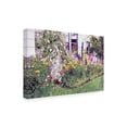 thumbnail image 2 of Trademark Fine Art 'The Garden on Niagara Street' Canvas Art by David Lloyd Glover, 2 of 4