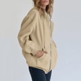 thumbnail image 4 of Godom Sweatshirt Jackets for Women Zip up Hoodies Long Sleeve Pullover Fall Clothing with Pockets, 4 of 7
