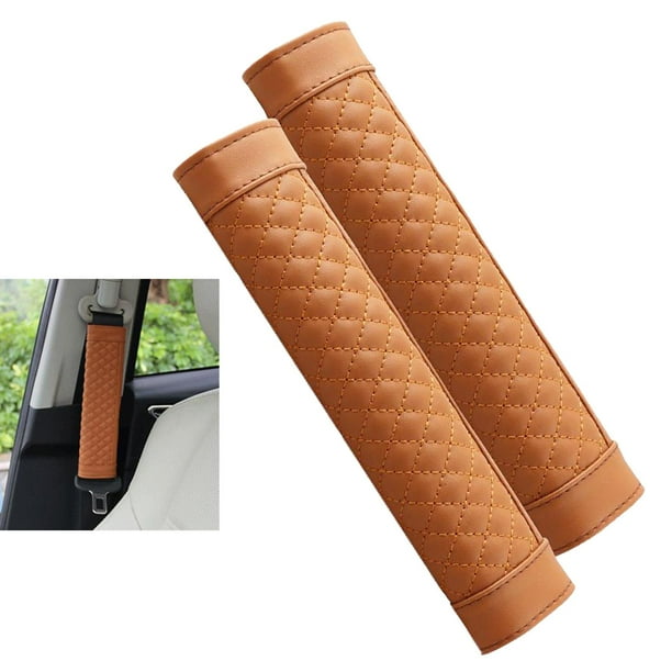 Correas de asiento de coche Yotijar almohadillas de hombro para bebés marrón
