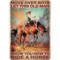 thumbnail image 1 of Placa Metal Vintage Westside Cowboy Pintura Hierro Rectangular Pared 20x30cm, 1 of 9