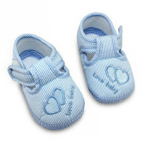 

Cotton Lovely Baby Shoes Toddler Soft Sole Buckle Print Infant Girl Boy First Walkers