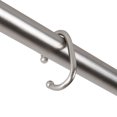 thumbnail image 4 of Mainstays C-Shape Decorative Shower Hooks, Nickel, Set of 12, 4 of 5