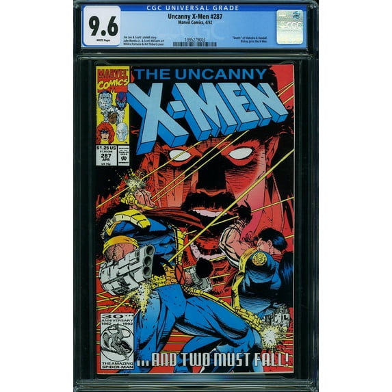 Uncanny X-Men #287 - CGC 9.6 Comic Book