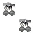 thumbnail image 2 of crativent Roulettes Pivotantes Robustes 2 Pcs pour Bagage et Valise avec Rouleau de Voyage à Roulement Fluide A78 Gris 5,3 cm 2 Ensembles, 2 of 6