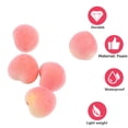 thumbnail image 6 of HOMEMAXS 30pcs Realistic Peach Decorations Artificial Fruits Tabletop Simulated Peaches, 6 of 10