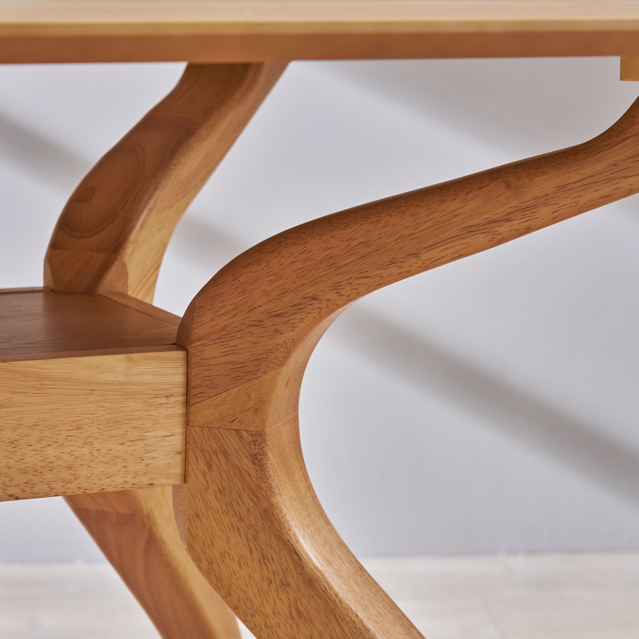 Bellamy Studios Nollman Indoor Dining Table, Natural Oak