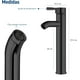 thumbnail image 5 of Llaves para Lavabo Baño Bluelander con Carrete de Cerámica, Negro, 5 of 5