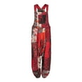 thumbnail image 1 of Puntoco, mono y mono con botones estampados para mujer, mono con tirantes holgados con estampado abstracto de verano, mono con tirantes y botones Puntoco Puntoco-942, 1 of 1