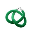 thumbnail image 1 of Youkk 1.5m Velvet Rope Crowd Control Stanchion Post Queue Line Barrier Green, 1 of 9