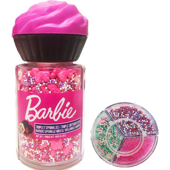 Barbie Triplet Sprinkles by Twinkle, Barbie Triplet Sprinkles 180g