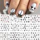 thumbnail image 2 of 4 o 12 diseños lindo gato patrón diseños de marca de agua pegatinas de arte de uñas calcomanías de transferencia de agua uñas de belleza para decoración LA493-504 Tan Jianjun  unisex, 2 of 2