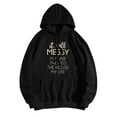 thumbnail image 4 of WXLWZYWL Trendy Sweatshirts For Women 2023 Women Casual Printed Long Sleeve Blouse Tops Sweatshirt Hooded Sweatshirts, 4 of 6