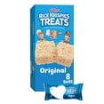 thumbnail image 3 of (2 pack) Rice Krispies Treats Original Chewy Crispy Marshmallow Squares, Kids Snacks, 6.2 oz, 8 Count, 3 of 11