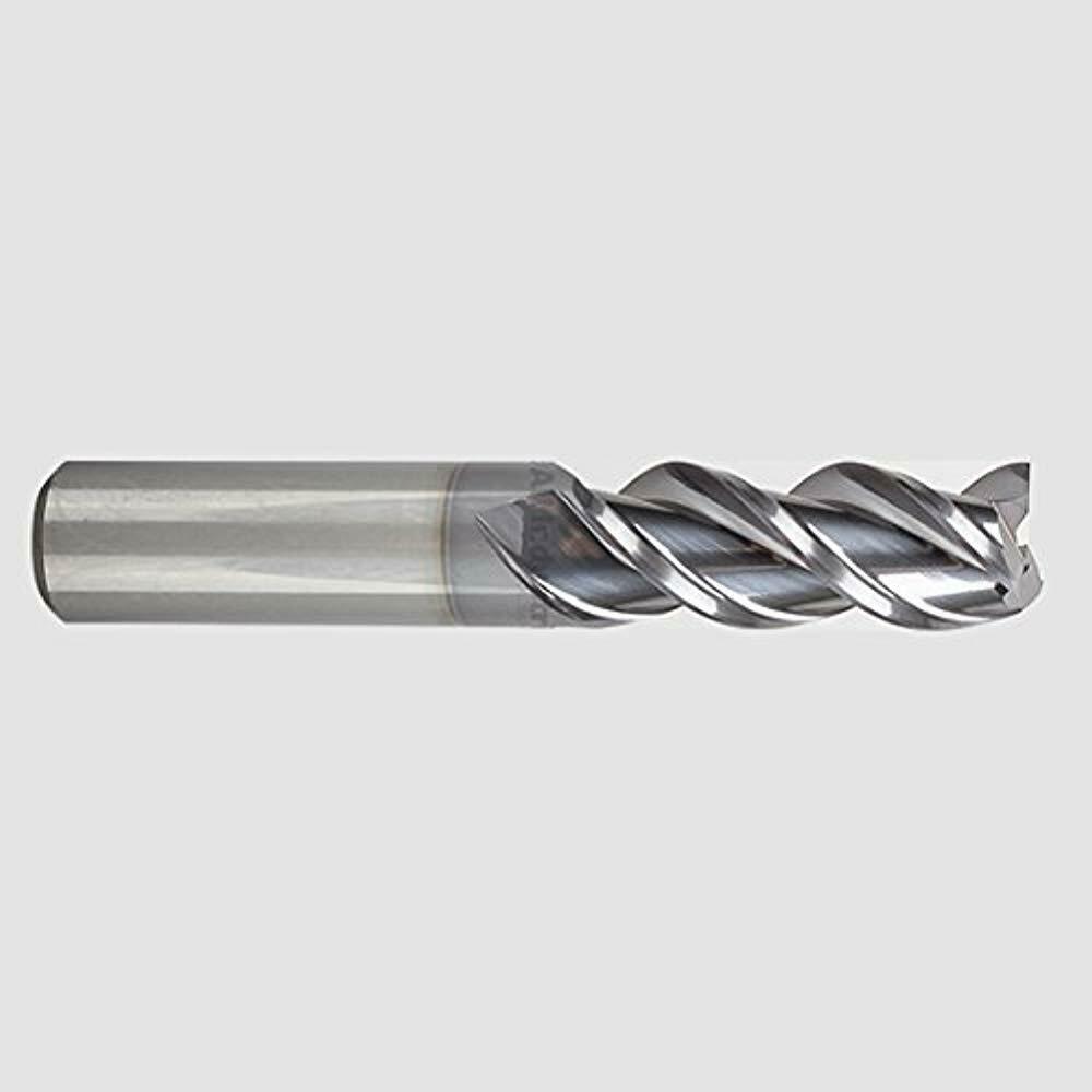 YG1 28565TC Carbide AluPower End Mill, 3 Flute, 45 Degree Helix