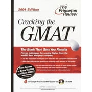 Cracking the GMAT with Sample Tests on CD-ROM, 2004 Edition (Graduate Test Prep) [Paperback - Used]