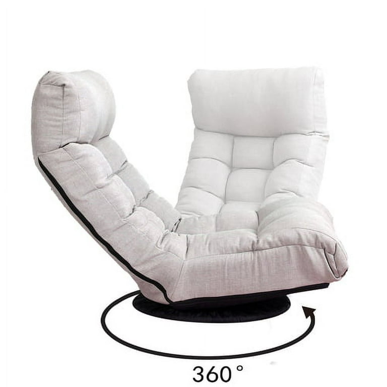 360-degree Swivel Gamer Chair, Adjustable Backrest, Cushioned