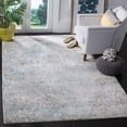 thumbnail image 2 of SAFAVIEH Mystique Graham Distressed Polyester Area Rug, Grey/Light Blue, 4' x 6', 2 of 8