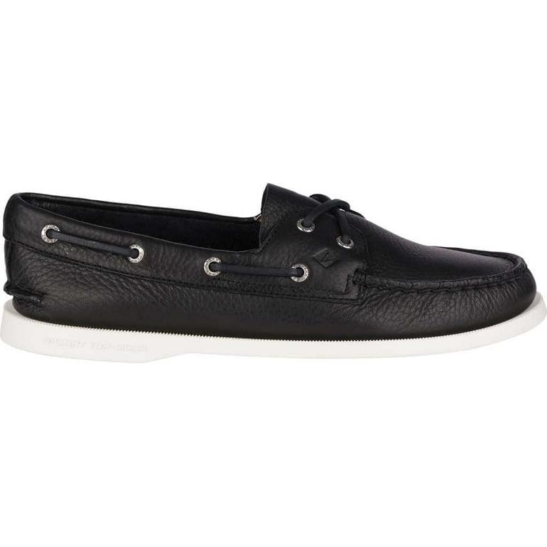 Women's Sperry Top-Sider Authentic Original Boat Shoe Black/White