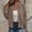 #283_Brown, variant on Women Bomber Jacket Lightweight Womens Regular Fit Zip Up Jacket Long Sleeve Polyester Spandex Waffle Knit Solid Outerwear Green S Gift