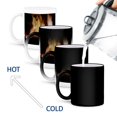 thumbnail image 4 of 3drose, Firepit Seen Thru a Screen, 11oz Magic Transforming Mug, 4 of 7