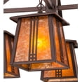 thumbnail image 2 of Meyda Tiffany 163118 Prairie Loft 4 Light 28" Wide Chandelier - MultiColor, 2 of 6
