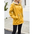thumbnail image 4 of xiaxaixu Femmes Veste d'Extérieur, à Manches Longues Veste à Capuche Rayée Veste d'Automne Outwear, 4 of 5