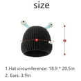 thumbnail image 3 of iHPH7 Skull Hat Winter Beanies for Women Womens Winter Hat Knit Cap Winter Hat Skull Cap for Winter Beanie Hats for Men Purple One Size, 3 of 9