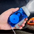 thumbnail image 3 of ZOUSSIQI Hand Press Torch - LED Hand Power Flashlight | Shake Hand Flashlight | 3 Led Flashlight | Hand Press Flashlight | Manual Squeeze Power Wind Up Torch Light | Torch Light for Travel CJCA-58624, 3 of 9