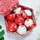 thumbnail image 5 of Bolas de Navidad de lujo, grandes bolas de árbol para decoración del hogar, decoración de fiesta de Navidad, esferas de Navidad, adorno colgante para árbol de Navidad, 5 of 5