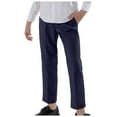 thumbnail image 4 of VUHXZWAF Boys Dress Pants Kids Straight Leg Casual Trousers with Pockets Everyday Wear Size 6-7 Years, 4 of 4