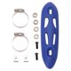 thumbnail image 3 of Escudo térmico de de tubo de con 2 abrazader tubo apto para piez repuesto de motocicleta duradero de instalar Baoblaze Escudo térmico de escape, 3 of 6